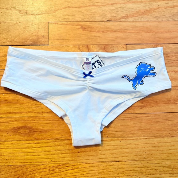 PINK Victoria's Secret Other - Victoria’s Secret Pink NFL Detroit Lions panties size large NWT